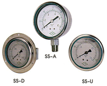 壓力計，溫度計，各種測試儀器